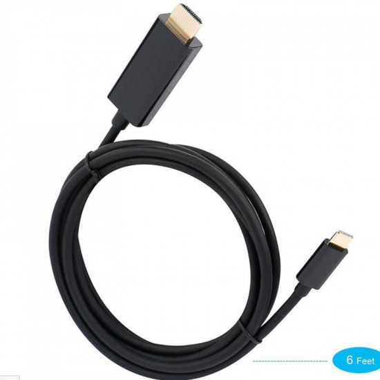 Cable Vidéo Type C vers HDMI 4K 60HZ 1,8 M